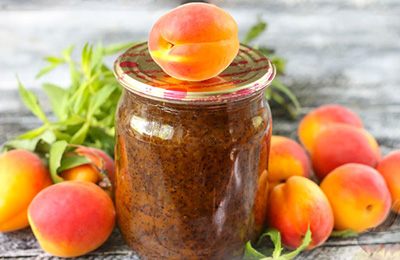 Джем из абрикосов с маком
