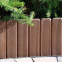 Паркан садовий коричневий Eko-Palisada, 22 см 0