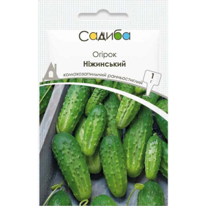 Огірок Ніжинський, 1 г, Садиба