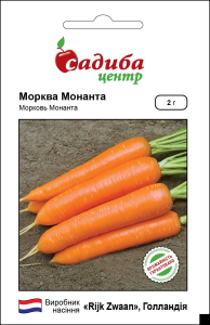 Морковь Монанта, 2 г, Садыба Центр