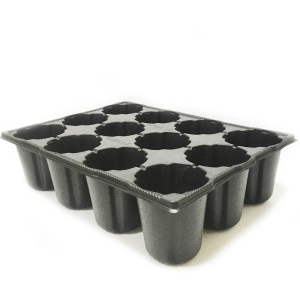 Касета пластикова на 12 комірок