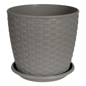 Горшок Ротанг какао, 2.1 л