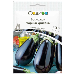 Баклажан Черный красавец, 5 г, Традиция