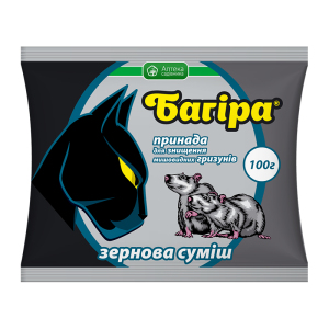 Родентицид Багіра 100 гр, Укравіт