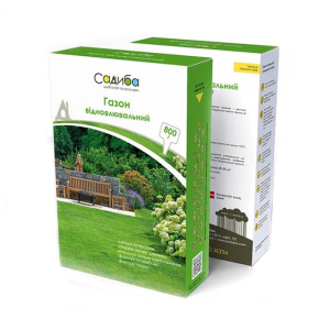 Газонна трава Відновлювальна Садиба, 800 г