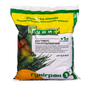 Удобрение Гумигран 1 (биогуммус), 1 л, Гумиплюс