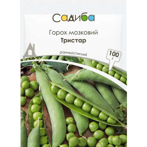 Горох Тристар, 100 г, Садыба