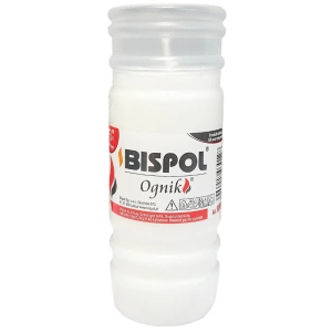 Свічка парафінова Bispol Ognik, 5х11 см, 72 год