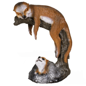 Садова фігура Ховрашок на гілці, 34 см