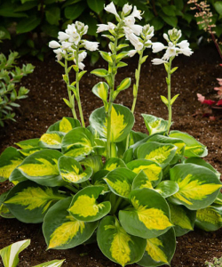 Хоста Sunset Grooves