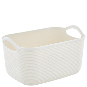 Кошик Джут S, білий, 2.9 л
