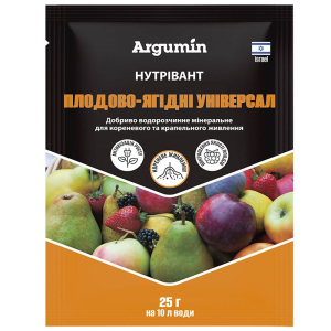 Удобрение Нутривант Плодово-ягодный универсал, 25 гр, Argumin