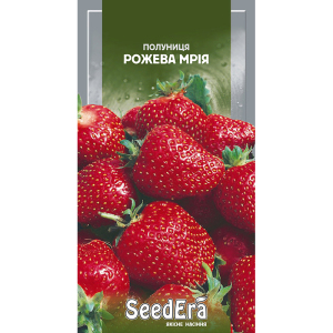 Полуниця Рожева Мрія, 0,01 г (≈20 нас), Seedera