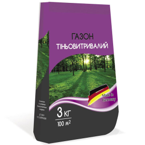 Газонна трава Тіньовитривала, 3 кг, Сімейний сад