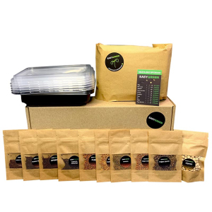 Набор микрозелени салатов на 10 урожаев, Easygreen