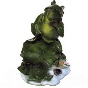 Садова фігура Жаби на ставку, 23 см