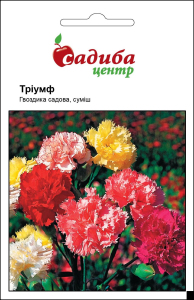 Гвоздика садовая Триумф, смесь, 0,2 г Садиба Центр