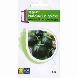 Баклажан Фіолетова голова, 0.3 г, Імперія насіння