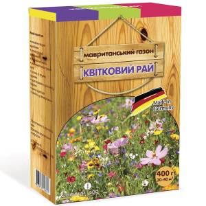 Газонна трава Мавританський Квітковий Рай 0.4 кг, Сімейний сад