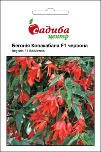 Бегонія Копакабана F1, червона, 5 гран, Садиба Центр