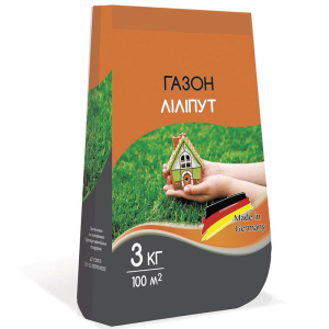 Газонная трава Лилипут, 3 кг, Семейный сад