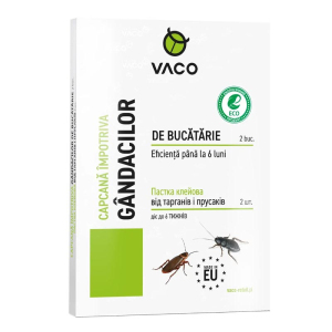 Ловушка клеевая от тараканов и тараканов VACO ECO, 2 шт