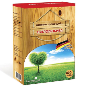 Газонная трава Светолюбива, 0.8 кг, Семейный сад