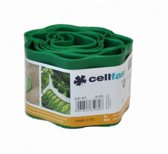 Обмежувач газонний зелений, 10 см * 9 м, Cell-Fast