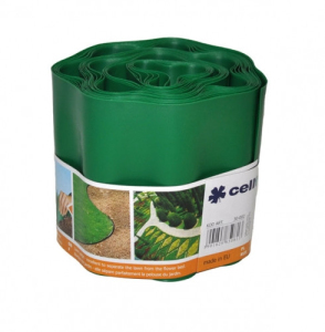 Обмежувач газонний зелений, 15 см * 9 м, Cell-Fast