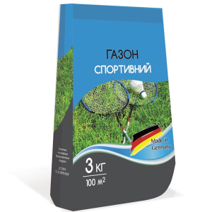 Газонная трава Спортивная, 3 кг, Семейный сад