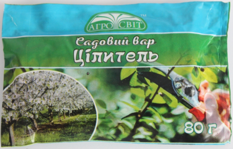 Садовий вар Цілитель, 80 г (брикет)