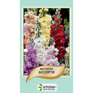 Маттиола седая Ассорти, смесь 0.2 гр, Агропакгруп