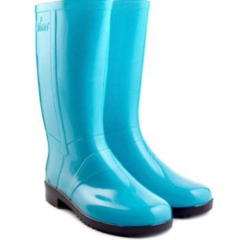 Чоботи жіночі блакитні, 40-41 р, Літма