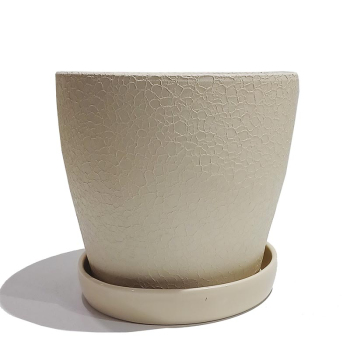 Горшок Сонет шелк, бежевый, 3 л