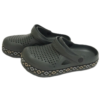 Сабо мужские Вышиванка, хаки, 43 р, Даго Стиль