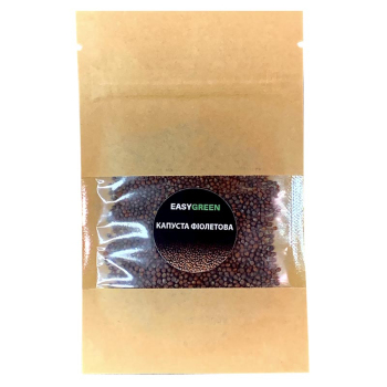 Микрозелень Капуста фиолетовая, 5 г, Easygreen