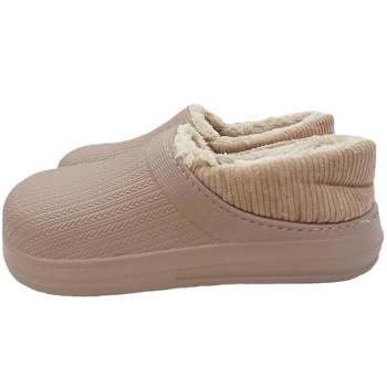 Сабо жіночі утеплені нюдові, 41 р, Гіпаніс