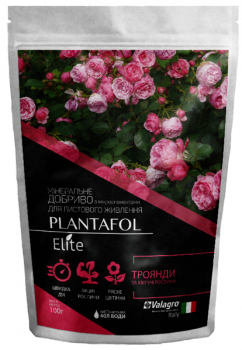 Удобрение Plantafol Elite для роз и цветущих растений, 100 гр, Valagro