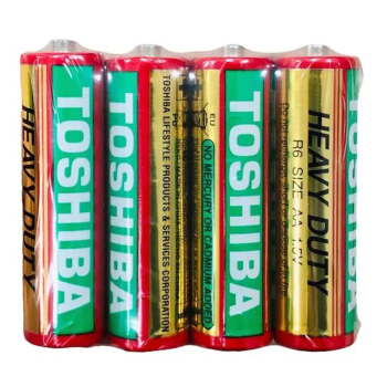 Батарейка Toshiba R6 AA, 4 шт