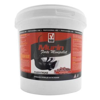 Родентицид Мурин форте минипеллеты VEBI, 5 кг
