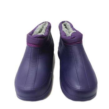 Калоші жіночі на хутрі фіолетові D-39, 41 р, Гіпаніс