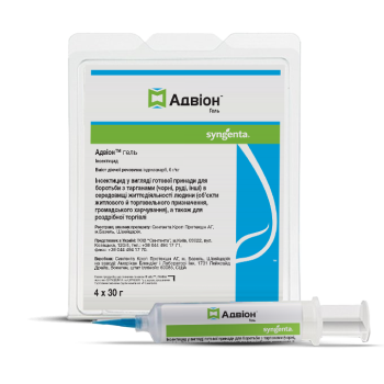 Засіб від тарганів Адвіон гель 30 г, Syngenta