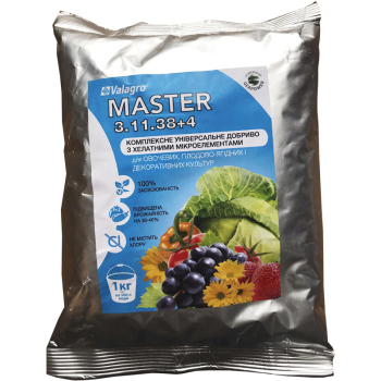 Добриво Master універсальне NPK 3.11.38 + 4, 1 кг, Valagro
