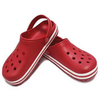 Сабо жіночі червоні, 39 р (крокси)