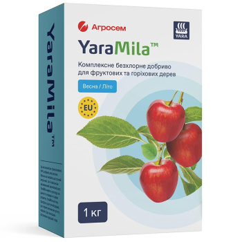 Добриво безхлорне для фруктових та горіхових дерев Весна-Літо, 1 кг, YaraMila