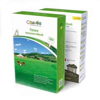 Газонна трава Посухостійка Садиба, 800 г