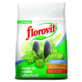 Добриво для хвойних рослин, 1 кг, Флоровіт