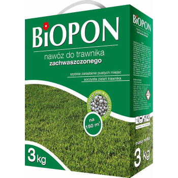 Добриво для газонів проти бур'янів 3 кг, Biopon