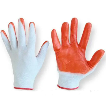 Перчатки стрейчевые оранжевые
