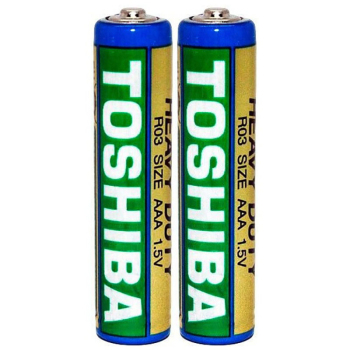 Батарейка Toshiba R3 AAА, 2 шт